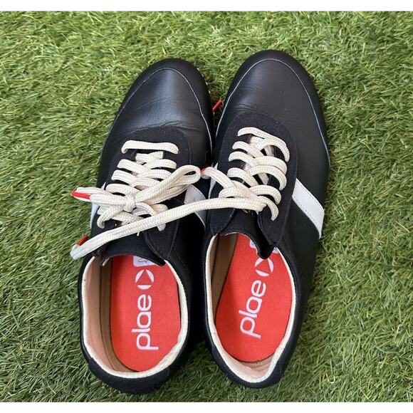 Plae Ecols WP Black Unisex Waterproof Leather Shoes Sneakers Size